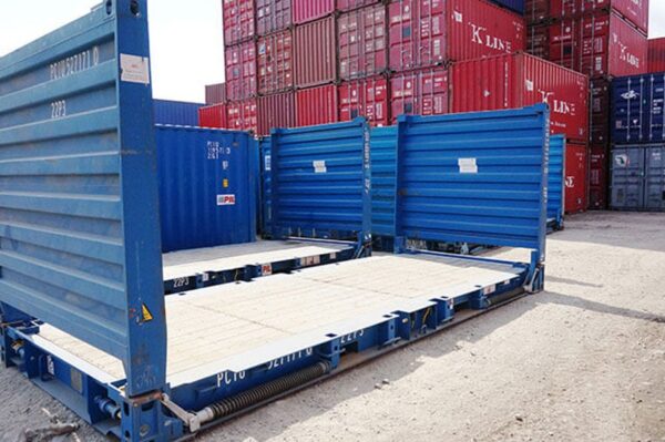 20′ USED FLAT RACK CONTAINER
