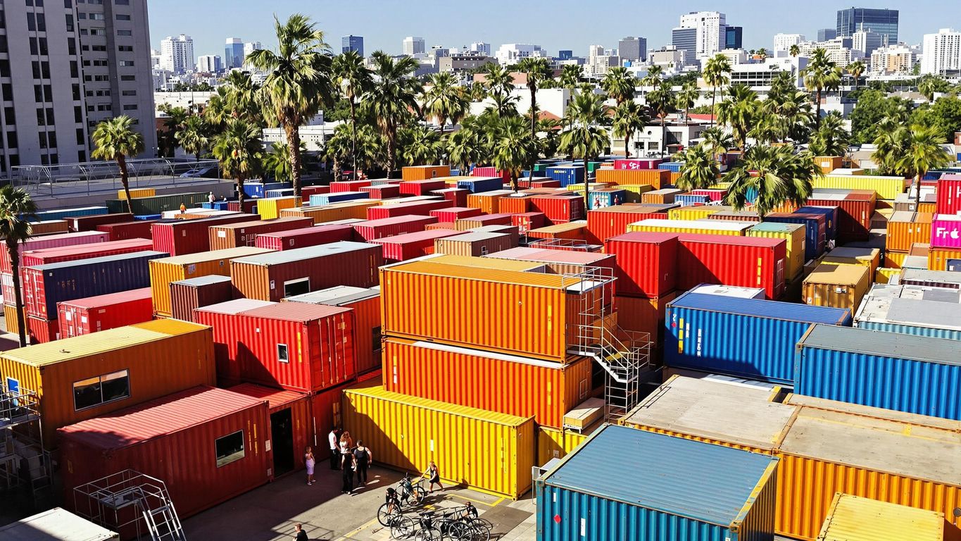 Top 10 Uses for Shipping Containers in Los Angeles