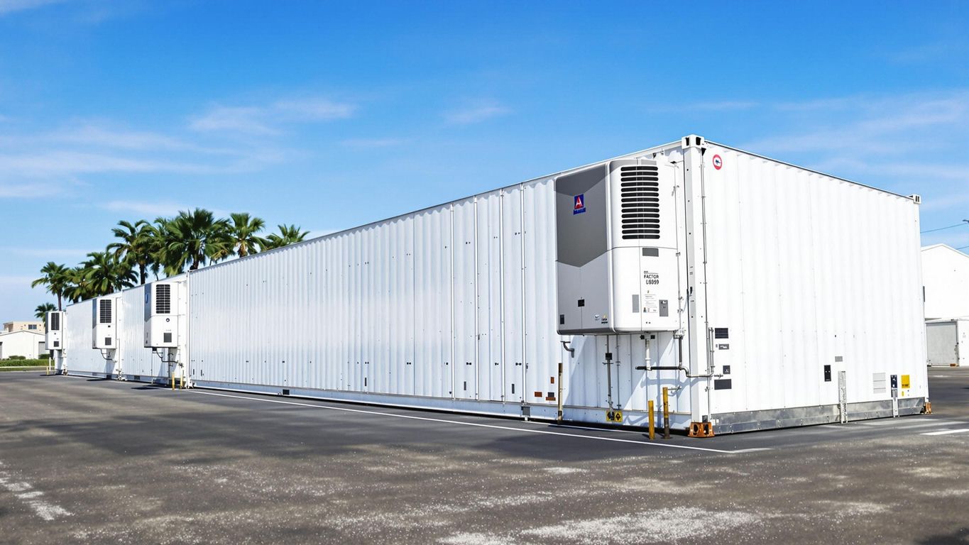 Cold Storage Containers for Restaurants in Long Beach
